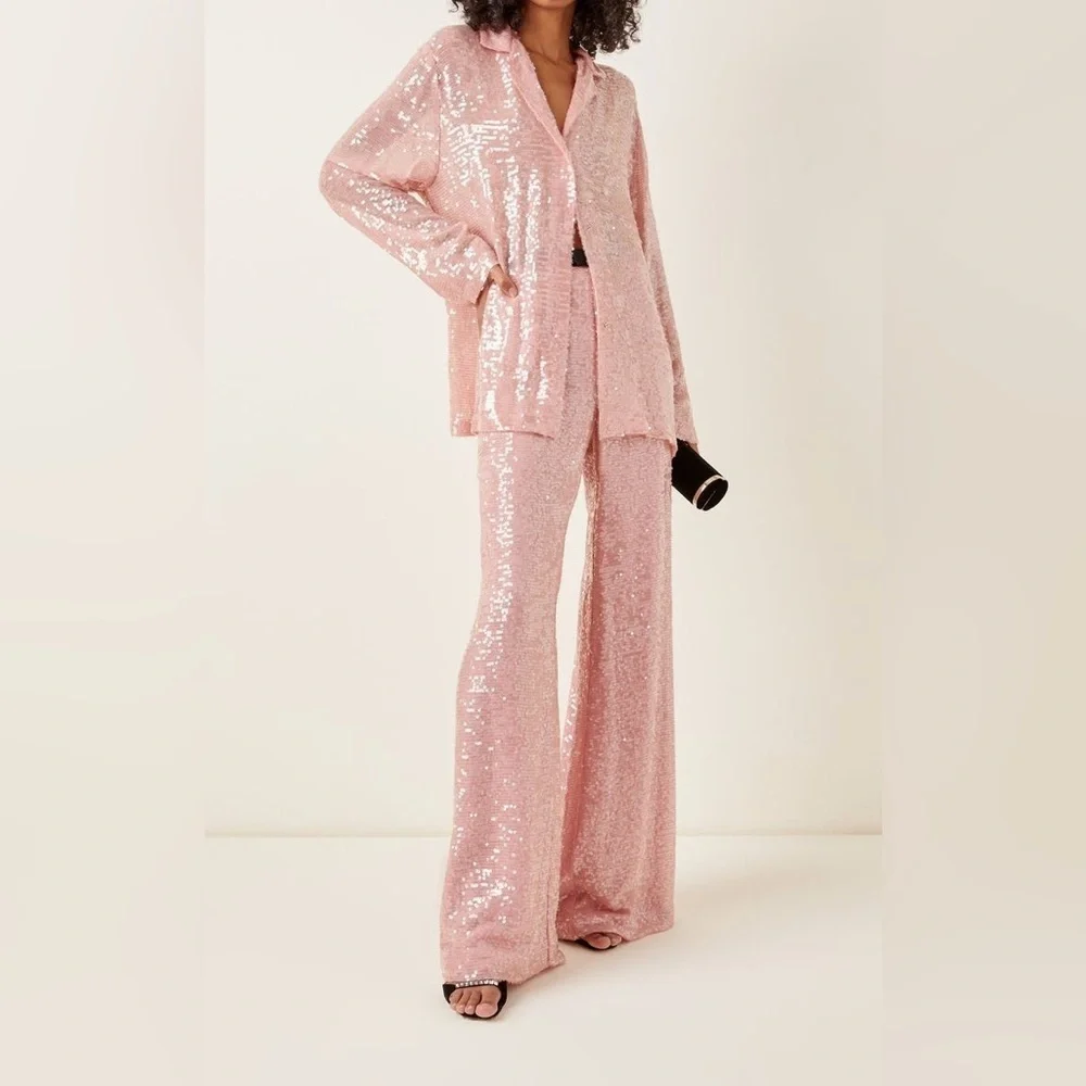 Markarian Chloris Sequin Pants Size 0/XS